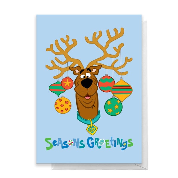 Scooby Doo Seasons Greetings Greetings Card