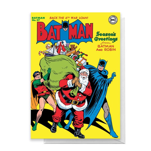 Batman Christmas Greetings Card