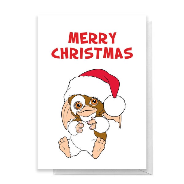 Gremlins Merry Christmas Greetings Card