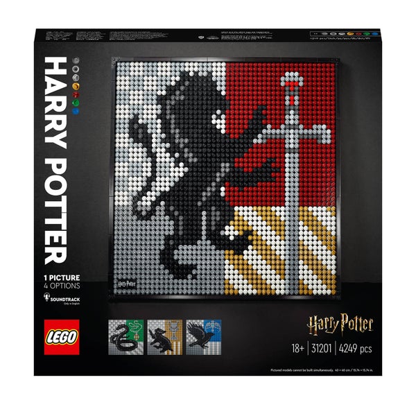 LEGO Art : Harry Potter Les blasons de Poudlard (31201)