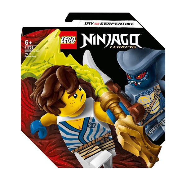 LEGO NINJAGO : Set de bataille épique - Jay contre Serpentine (71732)