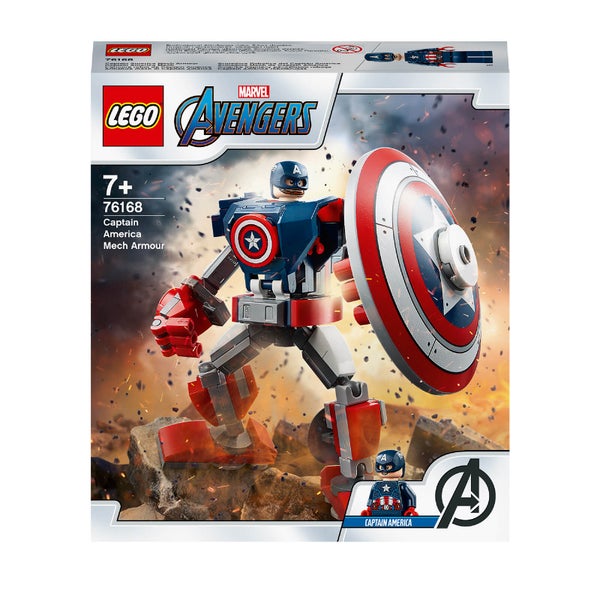 LEGO Marvel Avengers L’armure robot de Captain America (76168)