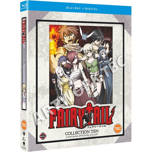 Fairy Tail Collection 10 (Épisodes 213-239)