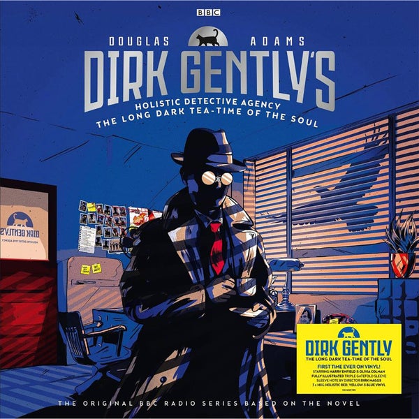 Dirk Gently: The Long Dark Tea-Time of the Soul (140g Rood, Blauw en Geel Vinyl)