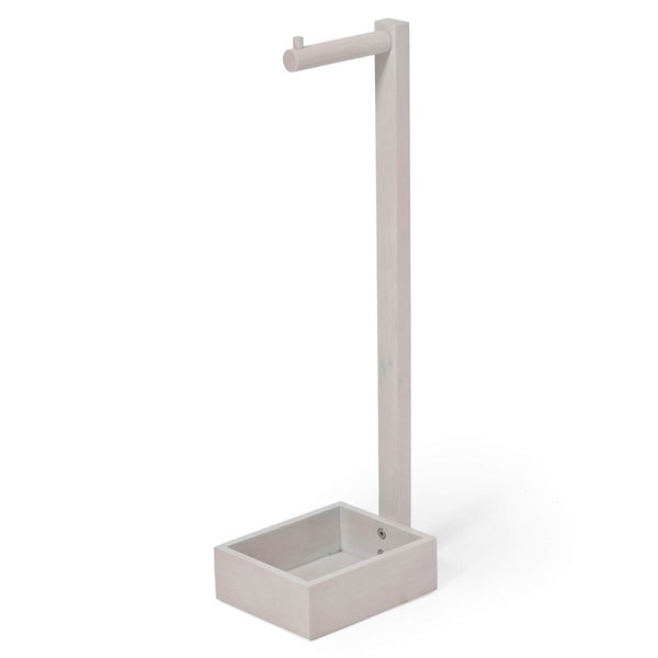 Wireworks Oyster White Freestanding Roll Holder