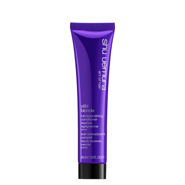Shu Uemura Art of Hair Yubi Blonde Full Replenishing Conditioner for Bleached, Highlighted Blonde Hair 40 ml