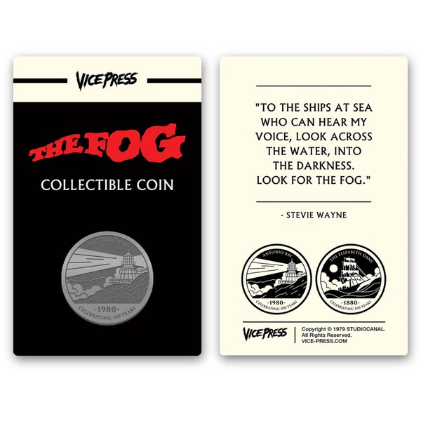John Carpenter's - The Fog Limited Edition Silver Collector Coin