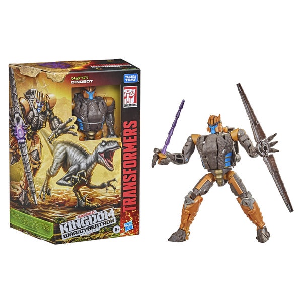 Hasbro Transformers Generations Guerre pour Cybertron : Kingdom Voyager WFC-K18 Figurine articulée Dinobot