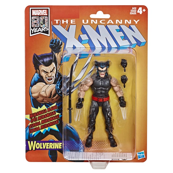 Hasbro Marvel Retro Collection Wolverine Action Figure