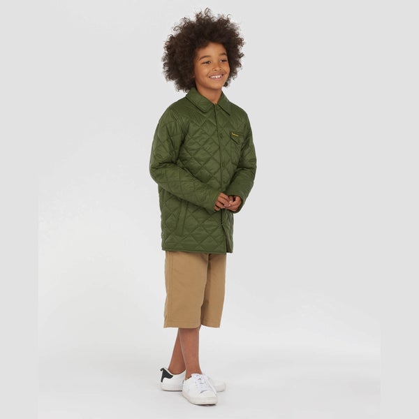 Barbour Boys' Tember Quilted Jacket - Rifle Green