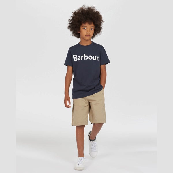 Barbour Boys' Logo T-Shirt - Navy