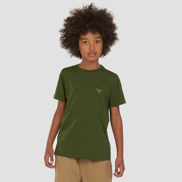 Barbour Boys' Small Logo T-Shirt - Rifle Green