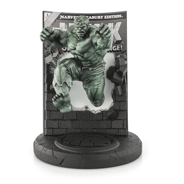 Royal Selangor Hulk Marvel Treasury Édition Statuette en Édition limitée Gamma Green