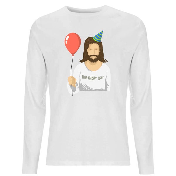 Birthday Boy Unisex Long Sleeve T-Shirt - White
