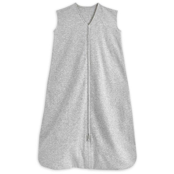 HALO SleepSack Sleeping Bag 0.5 TOG 100% Cotton - Heather Grey - 0-6months 