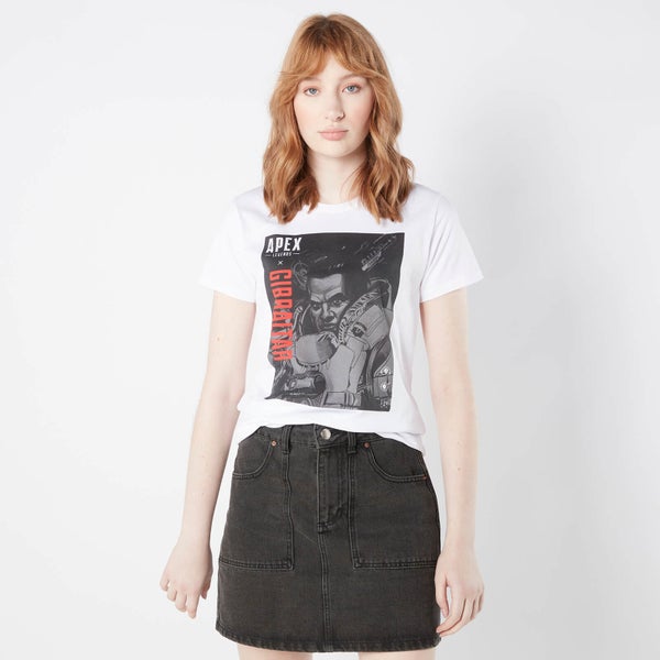 Camiseta Apex Legends Gibraltar - Blanco - Mujer
