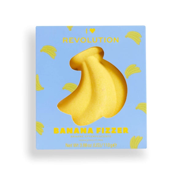 Шипучка для ванны Revolution I Heart Revolution Tasty Banana Fizzer ( банановый )