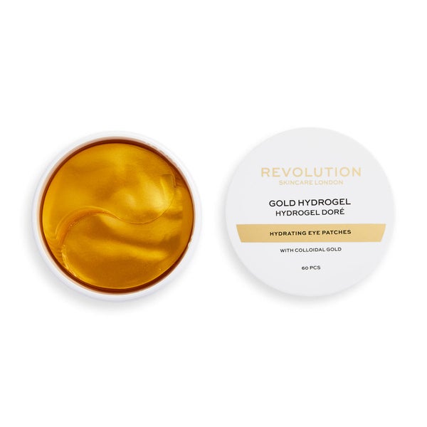 Revolution Skincare Gold Eye Hydrogel Hydrating Eye Patches With Colloidal Gold