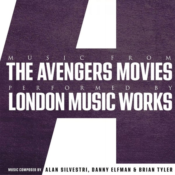 Music From The Avengers Movies Colour LP