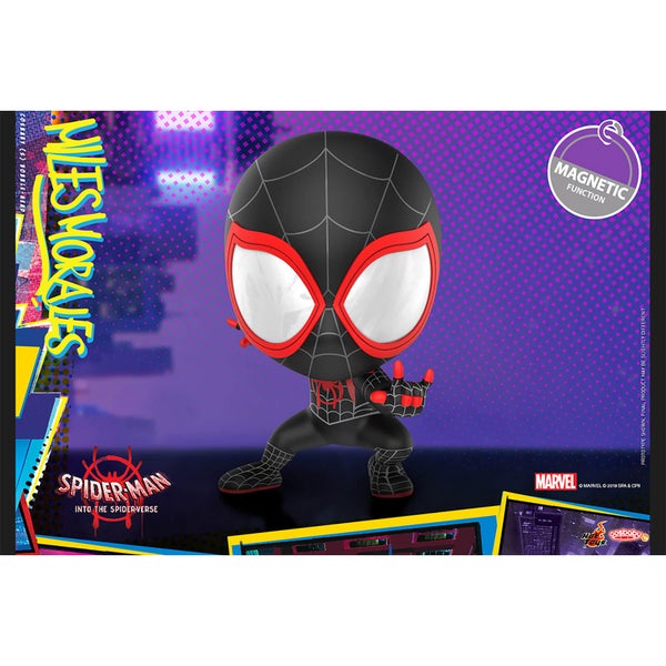 Hot Toys Cosbaby - Spider-Man: Into the Spider-Verse (Größe S) - Spider-Man (Miles Morales)
