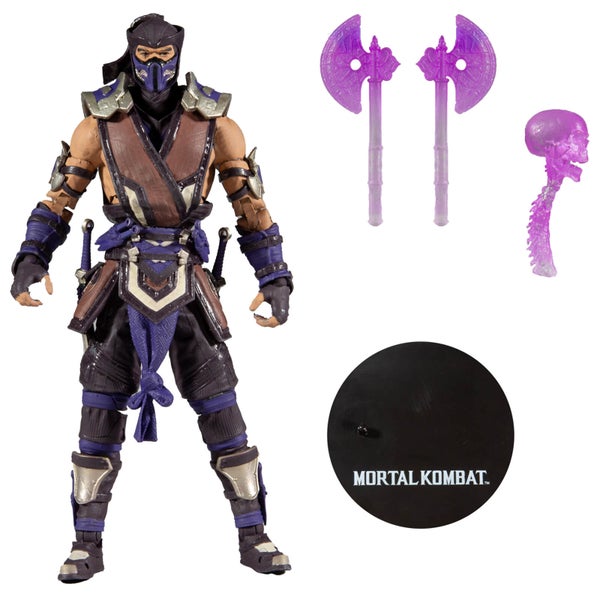 McFarlane Mortal Kombat 18 cm 5 - Figurine articulée 18 cm Sub Zero (Variant hiver pourpre)