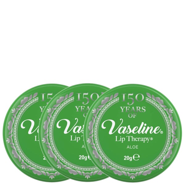 Vaseline Lip Therapy Tin Aloe Vera Bundle
