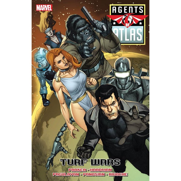Marvel Agents Of Atlas Turf Wars Prem Hardcover