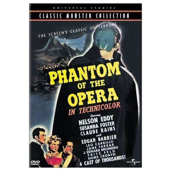 PHANTOM OF THE OPERA THE (DVD) UPV