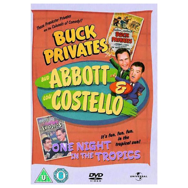Abbott and Costello: Buck Privates / One Night in the Tropics