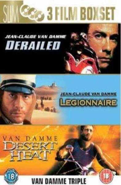 Derailed / Legionnaire / Desert Heat (Van Damme Box Set)
