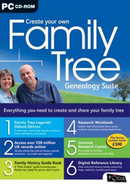 Create Your Own Family Tree Genealogy Suite