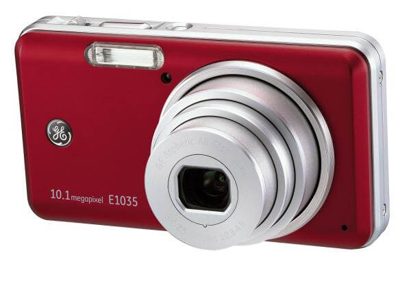 GE E1035 10 Megapixel Red Digital Camera 