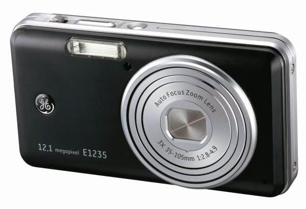 GE E1235 Black Digital 12.2 Megapixels Camera 
