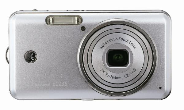 GE E1235 Silver Digital 12.2 Megapixels Camera 