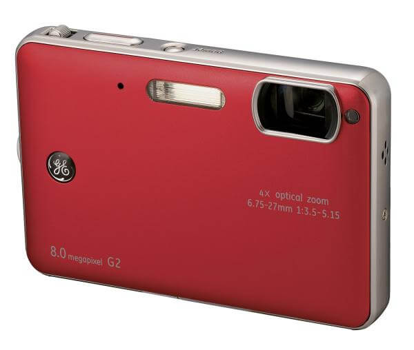 GE G2 Red Digital 8.0 Megapixels Camera 