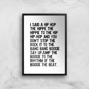 Rappers Delight Giclee Art Print