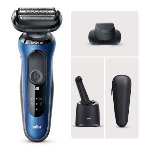 Braun Series 6 Shaver with SmartCare Center and Precision Trimmer