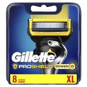 Gillette ProShield Power Razor Blade Refills, 8 Pack