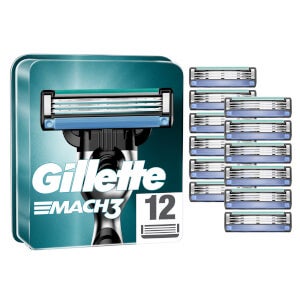 Gillette Mach3 Rasierklingen - 12