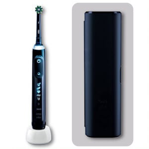 Oral-B Genius X Elektrische Zahnbürste, Reiseetui, schwarz