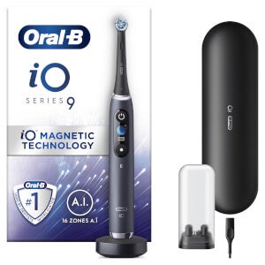 Oral-B iO9 Black Onyx Electric Toothbrush with Charging Travel Case