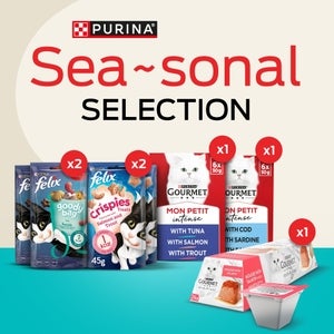 Sea-sonal Selection Pre-Mixed Bundle Adult Dry & Wet Cat Food