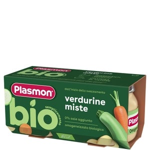 Plasmon Omogeneizzato Biologico Verdurine Miste 6 x 80g