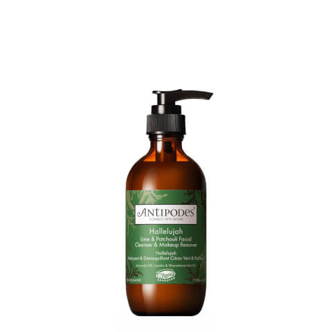Hallelujah Lime & Patchouli Cleanser & Makeup Remover 200ml