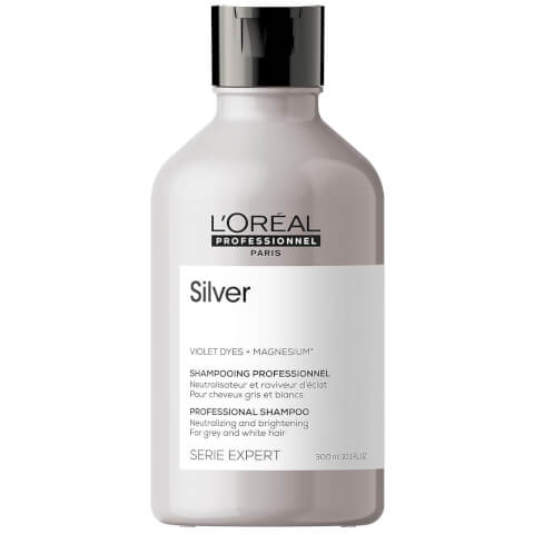 L'Oréal Professionnel Serie Expert Silver Shampoo 300ml L'Oréal Professionnel Serie Expert šampon pro šedivé vlasy 300 ml