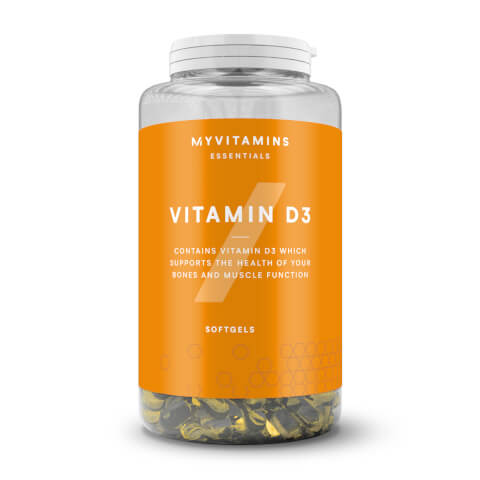 Myvitamins Vitamin D3, Unflavoured, Pot, 360's