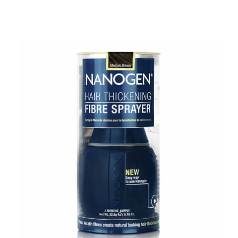 Средне-коричневый распылитель загущающих волокон Nanogen Fibre Sprayer Dark Brown (22,5 г)