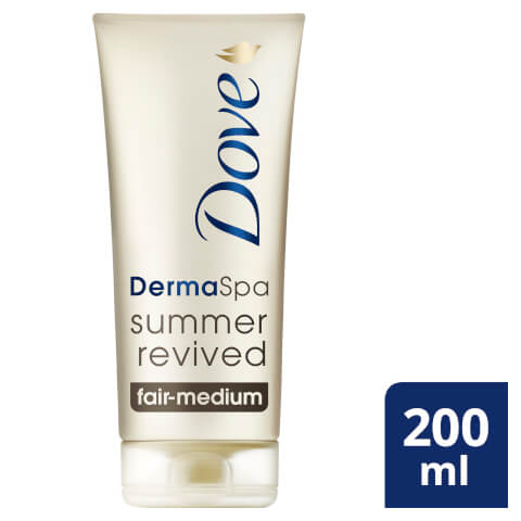Dove DermaSpa Summer Revived Body Lotion Fair to Medium Skin (200ml)