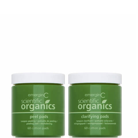 EmerginC Scientific Organics At-home Facial Peel and Clarifying Kit (60 pads)
