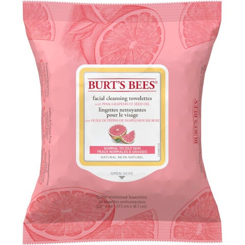 Lingettes nettoyantes pour le visage Burt’s Bees - Pamplemousse